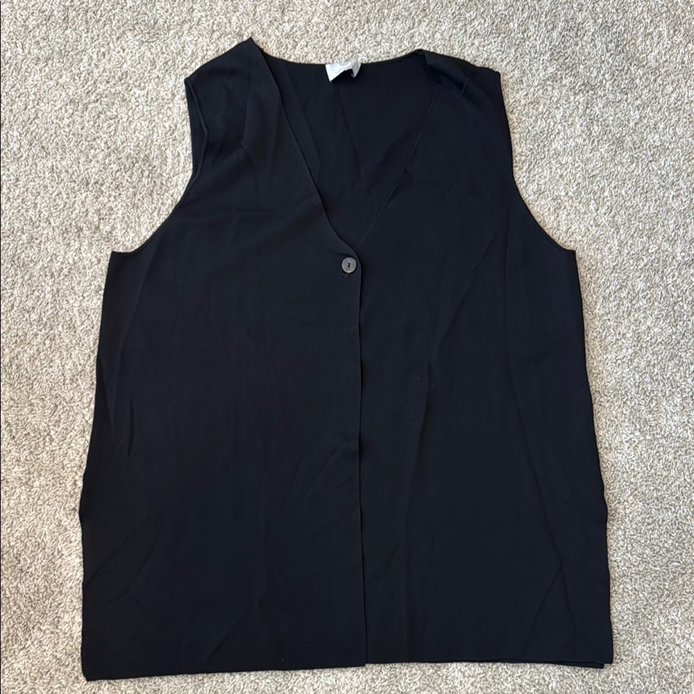 Marina Rinaldi Women's Black vest
